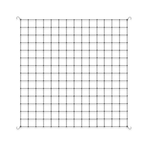 AC Infinity Grow Tent Trellis Netting 5x5', Heavy-Duty Elastic Plant Net with Steel Hooks, Flexible Hydroponics Support for Grow Tents, Gardening, and Horticulture