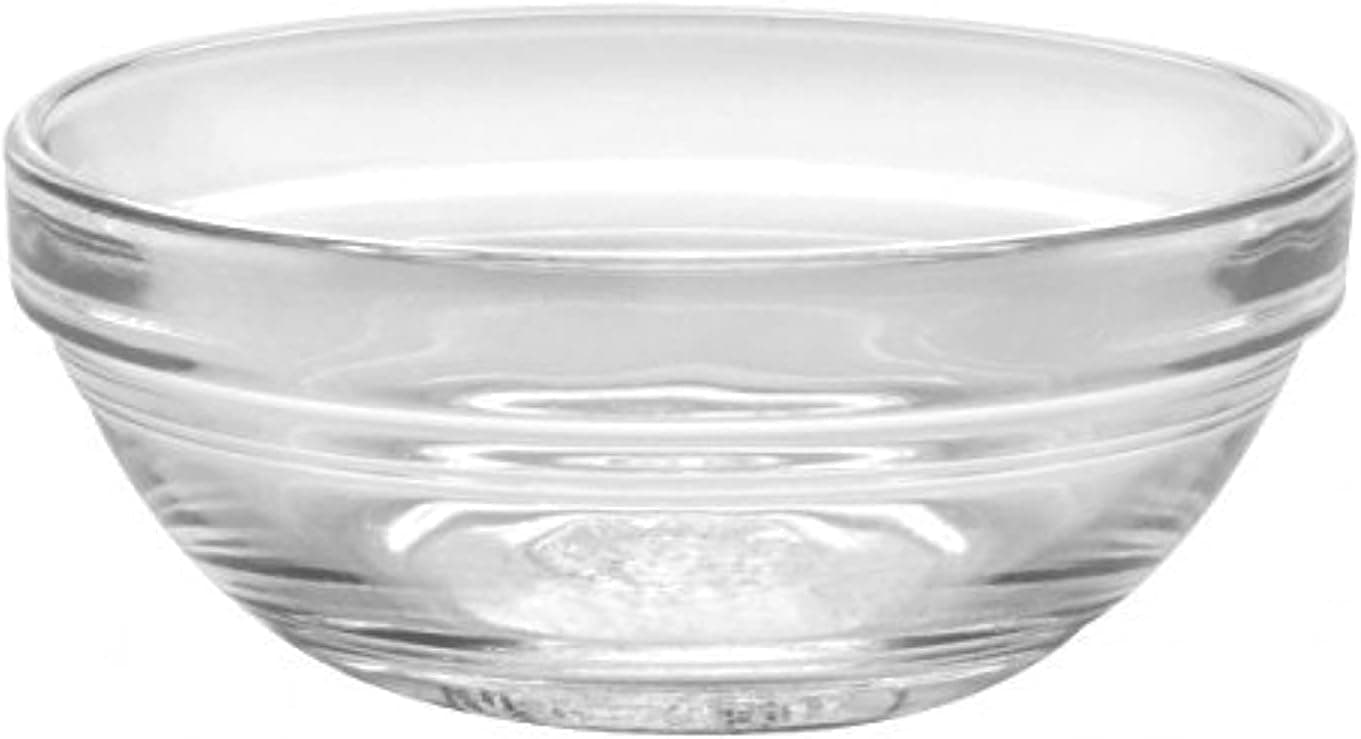 Duralex Lys Stackable Clear Bowl 75 cm 3 in Set of 4