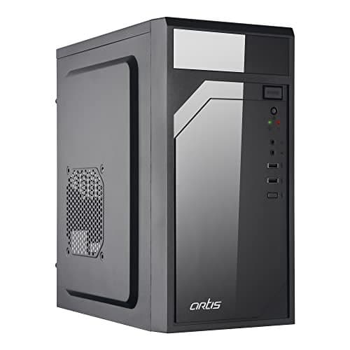 Artis 2620 2.0 C Computer Cabinet Support Micro ATX Motherboard, 1 x 80mm Fan with 400W Power Supply