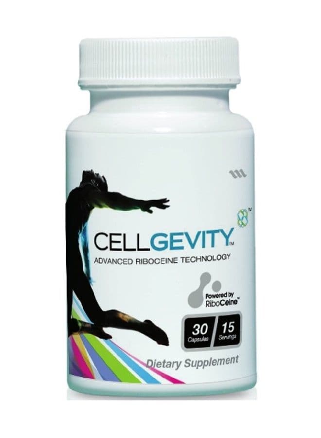 Cellgevity, Advanced Riboceine Technology, 30 Vegetable Capsules, 7 Servings (Pack of 2)