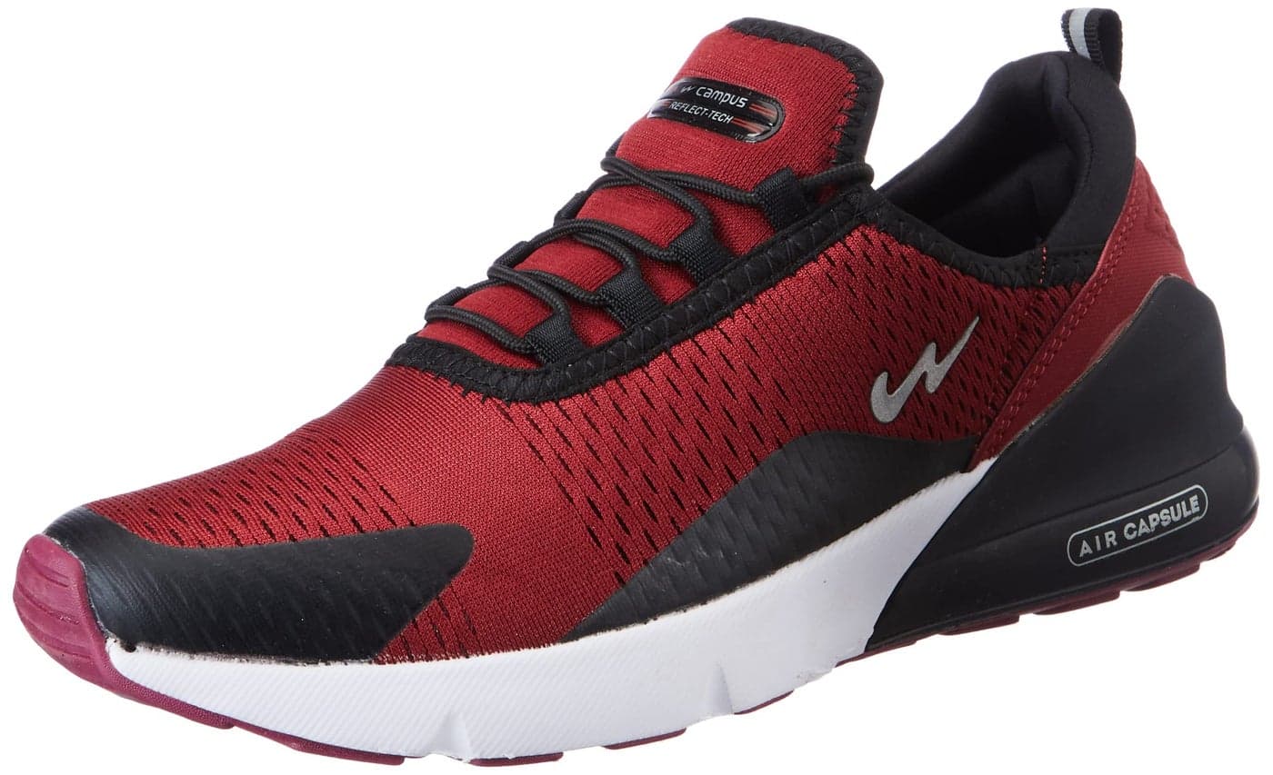 Campus Men's Dragon Burgundy Running Shoes - 6UK/India 5G-634