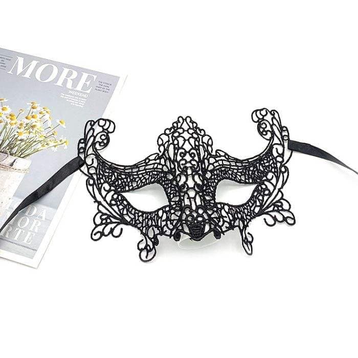 SSoShHub Women's Fashion Lace Eye Masks for Masquerade Halloween Venetian Costumes Fancy Dress Carnival Dancing Night Club Event Parties Wedding Honeymoon Valentine Speical Night Style 5