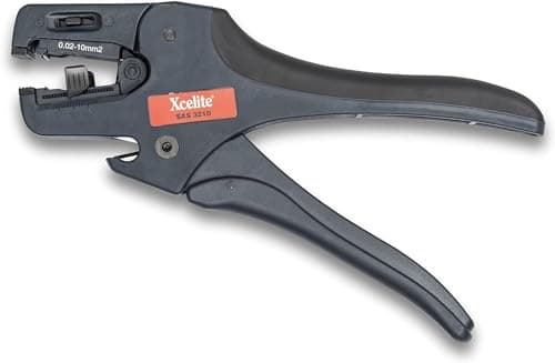 Xcelite Self Adjusting Wire Stripper with Spring 3210 AWG Stripping Range Fiberglass Grip SAS3210