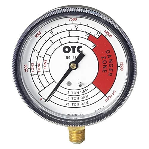 OTC (9652) Pressure and Tonnage Gauge with 4-Scales