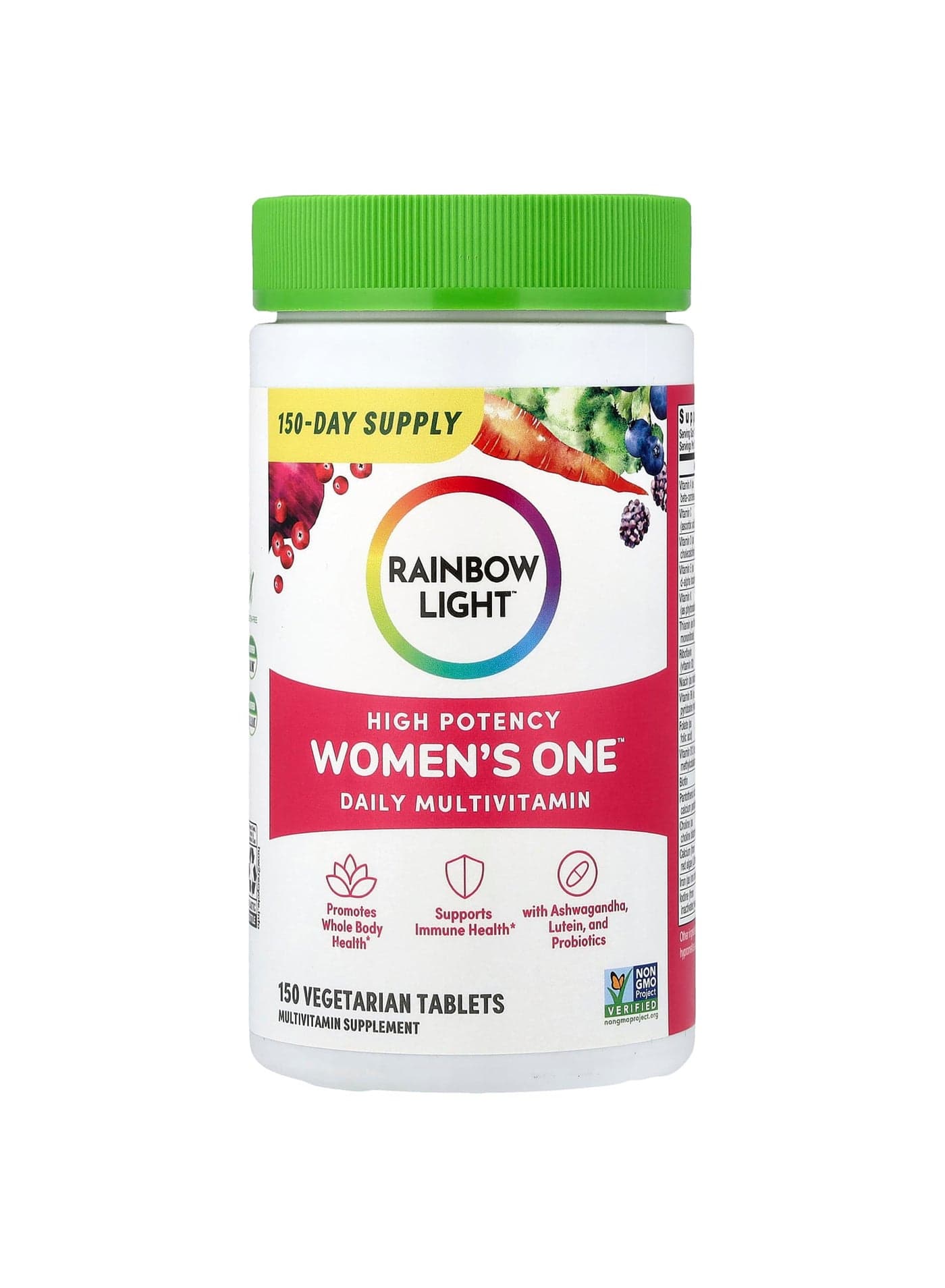 Women's One™ Daily Multivitamin, High Potency, 150 Vegetarian Tablets