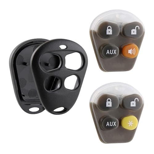 Key Fob Keyless Entry Remote Shell Case Pad fits Viper EZSDEI474V 4 Button