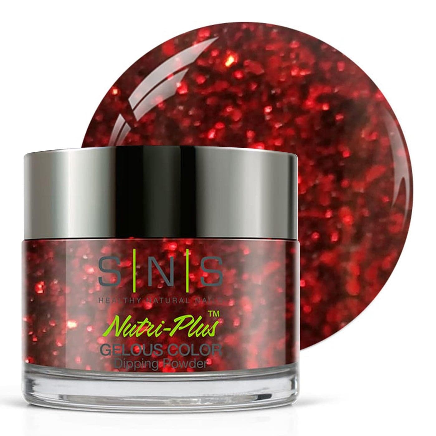 SNS Nail Dip Powder Gelous Color Dipping Powder Be My Valentine RedCranberry Glitter LongLasting Dip Nail Color Lasts 14 Days LowOdor No UV Lamp Required 1oz
