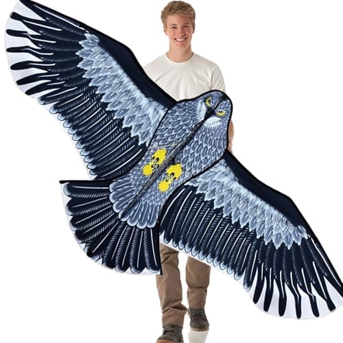 HENGDA KITEStrong EaglesHuge Beginner Eagle Kites for Kids and Adults74Inch