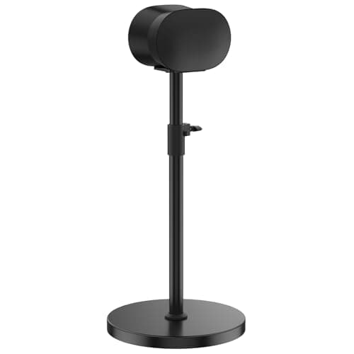 Heavy-Duty Speaker Stand for Sonos Era 300 Stand Black with Cable Management - Height Adjustable from 33.4" to 40.5" - Surround Sound Speaker Stands for Sonos Era 300 Speaker Stand, 1 Pack