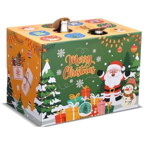 AmazingSpark 12 Days Christmas Empty Advent Calendar to Fill Advent Countdown Gift Box DIY 2026 Christmas Calendar Cardboard Number Boxes for Wrap Gift Xmas Holiday Decoration