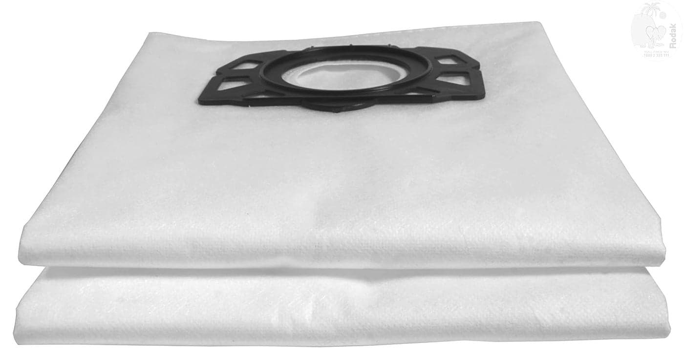 RODAK Fleece Dust Bags Set Of 2 for Karchre Vacuum Cleaner WD4 WD5 WD6