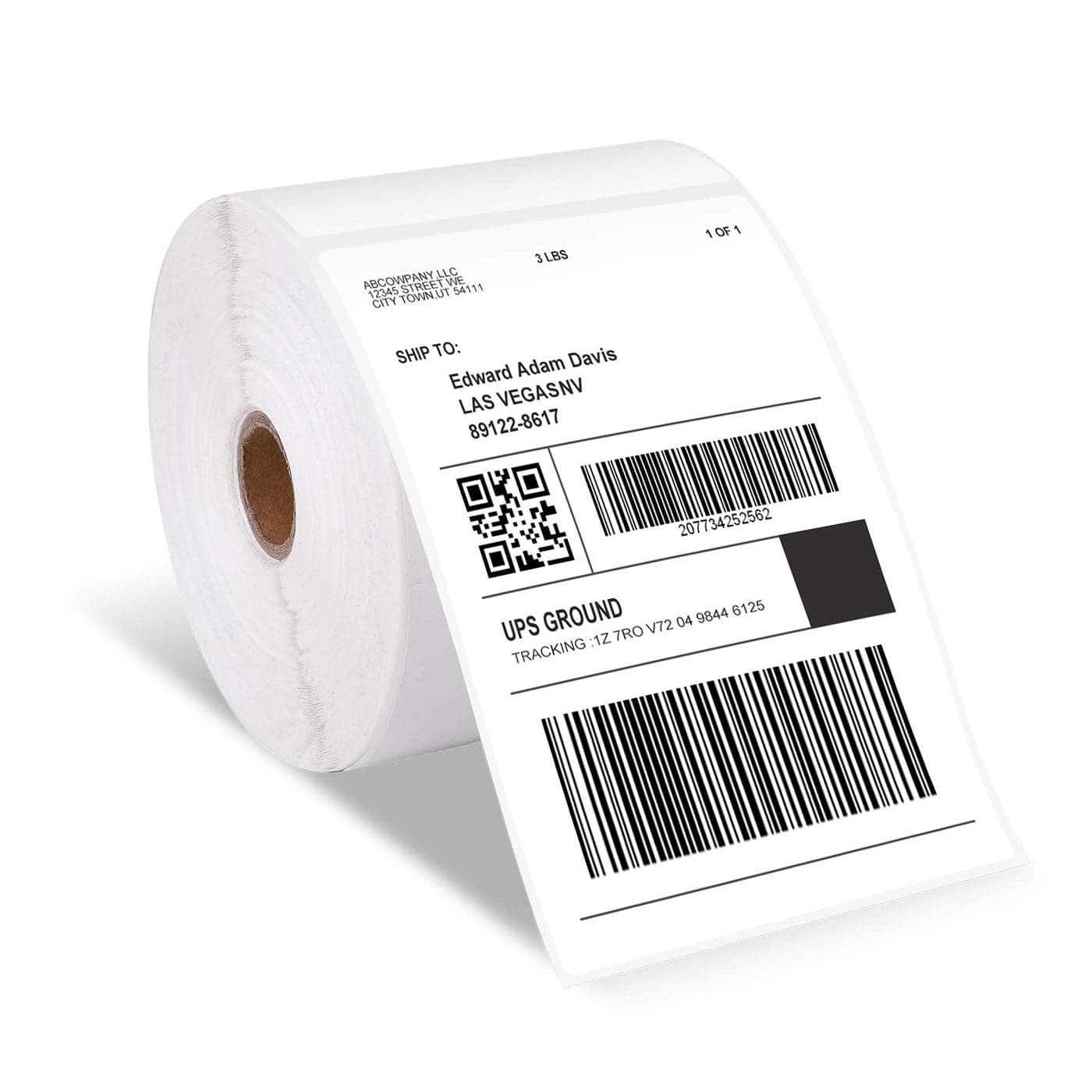 Thermal Labels 4x6 Shipping Printer Label Paper for Shipping Packages, Sticker Paper Direct Thermal Printer Labels 4 x6 Compatible with Rollo, MUNBYN, Phomemo and Most Thermal Printer, 250-Pack