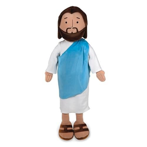 Hallmark My Friend Jesus Plush Doll 13 Small Stuffed Jesus Religious Gift for Kids Baptism Easter Basket Stuffers
