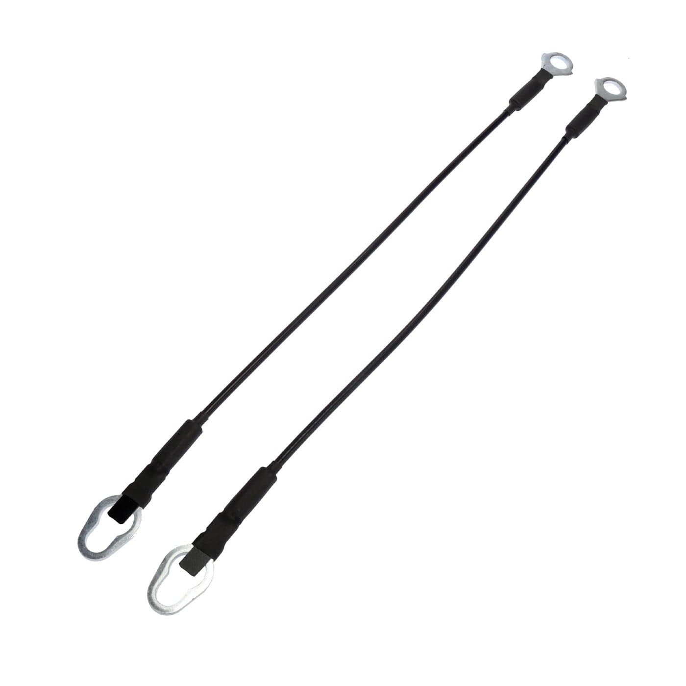X AUTOHAUX Pair Rear Tailgate Cables Lift Gate Support Straps Pickup for Ford F100 F150 F250 F350 19871997 F7TZ9943052A F7TZ9943053A