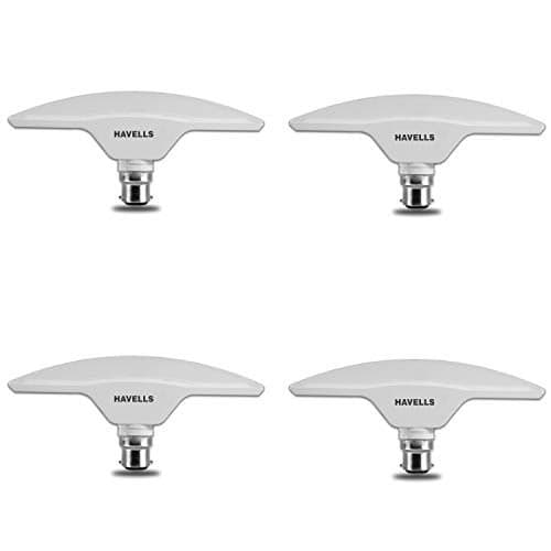 Havells 9W B22 LED Cool White Bulb, Pack of 4
