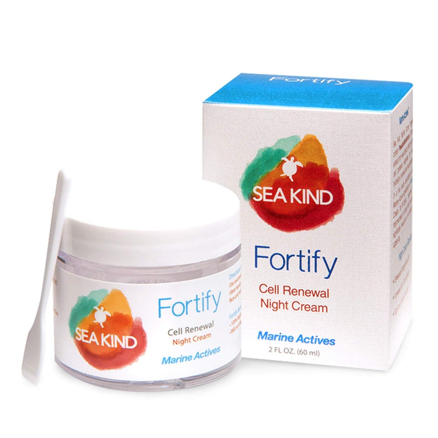 Sea Kind Natural Skin Care AntiWrinkle Cream and Face Moisturizer AntiAging Night Cream with Marine Actives