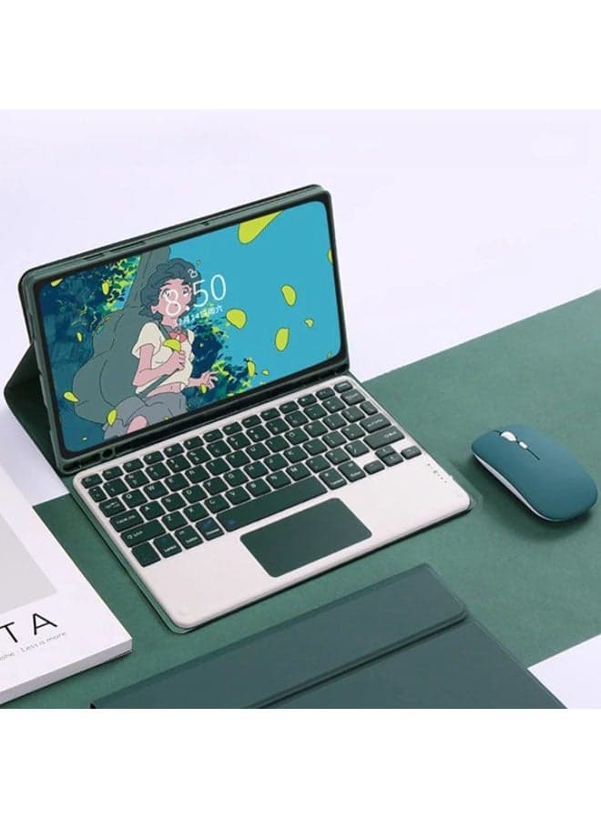Compatible with Huawei MatePad Pro 11 2022 Keyboard Case with Mouse Detachable Wireless Bluetooth Keyboard + Pen Holder Case