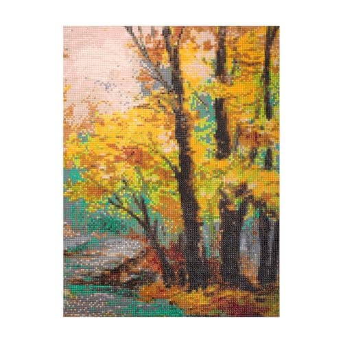 Itsy Bitsy DIY 5D Diamond Painting Kit Enchanted Forest 40 X 50 CM 1pc | Art & Craft, Creative, Fun & Activity Kit | Gift for Kids, Adults