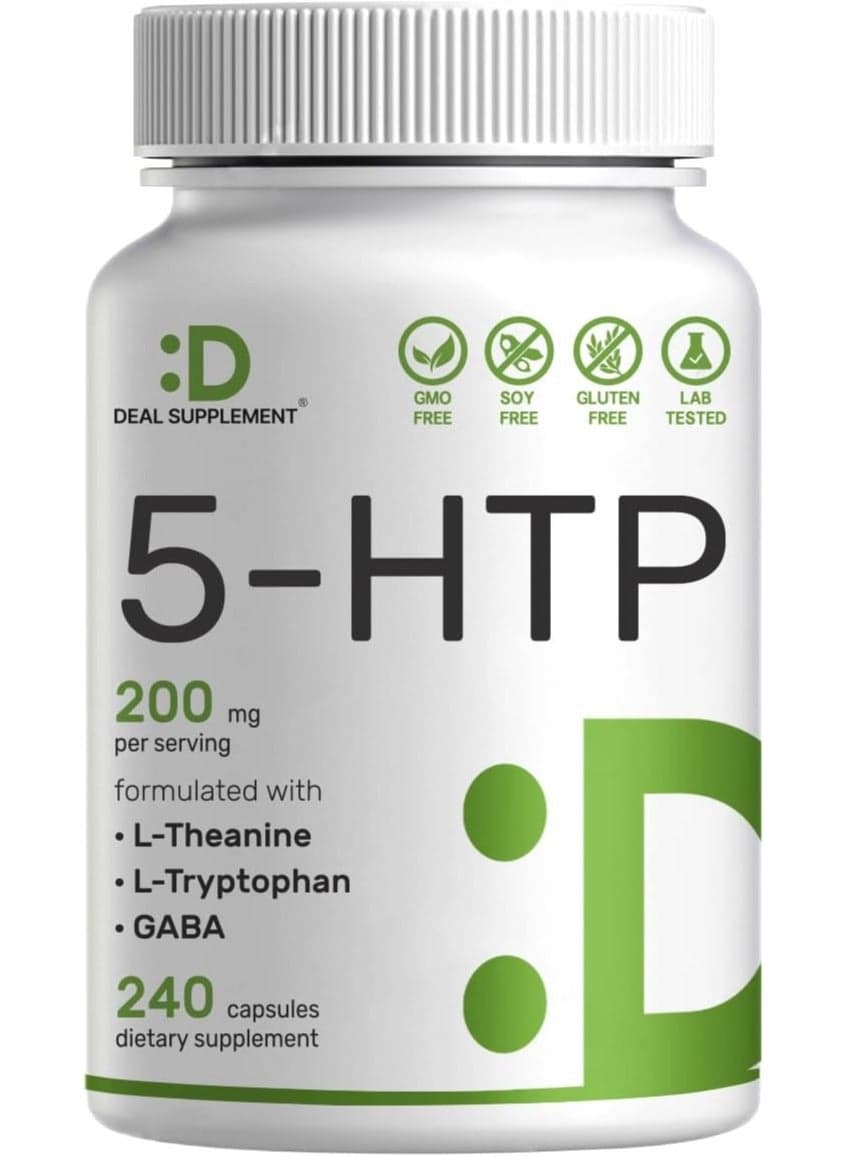 5-HTP, 200mg - 240 Capsules