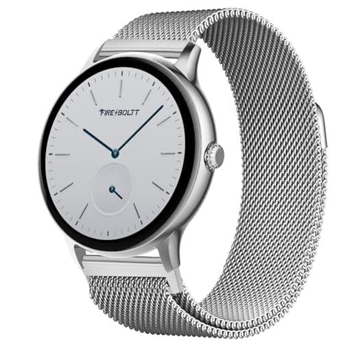 Fire-Boltt Phoenix Ultra Smart Watch 1.39" HD Display, Bluetooth Calling, AI Voice Assistant, 120 Sports Modes, IP67 Waterproof, SpO2 Monitor Smart Watch for Man & Woman - Silver