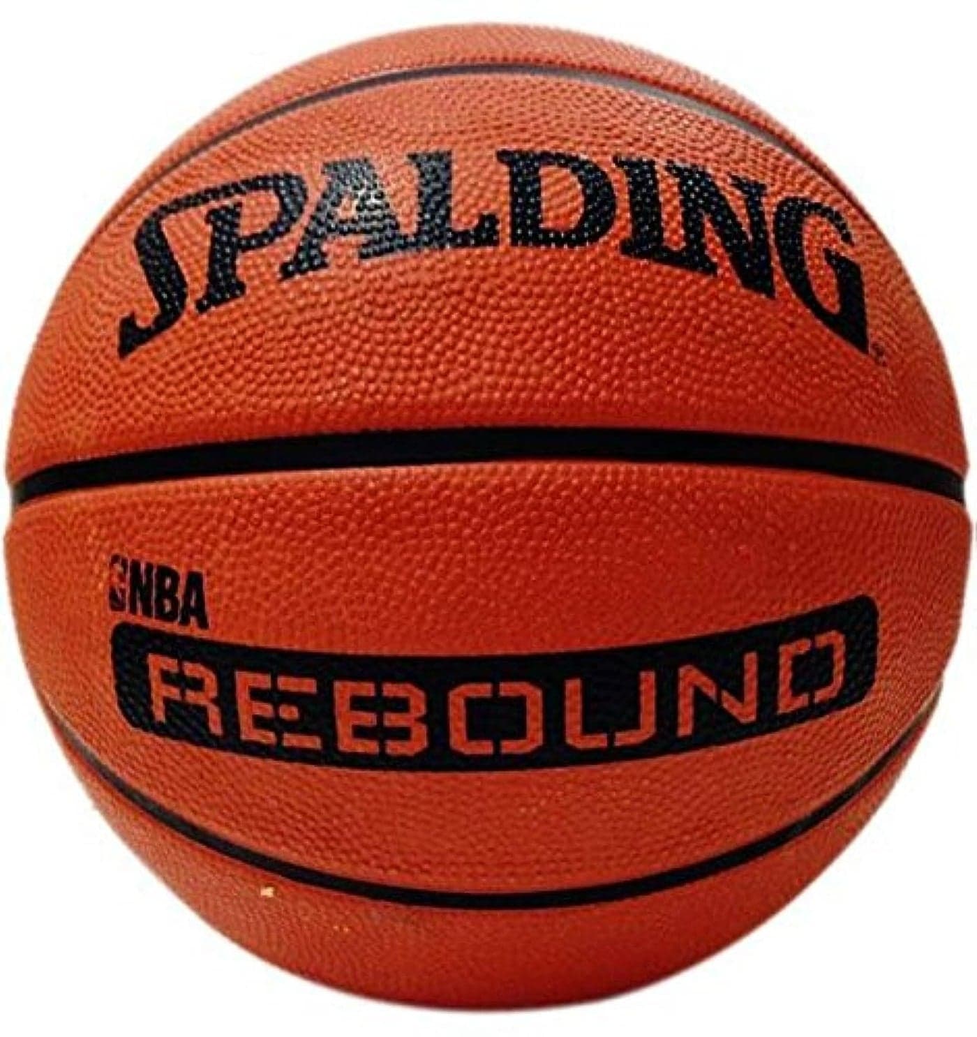 Spalding NBA Rebound Basketball - Size-7 (Pack of 1, Orange, Black)