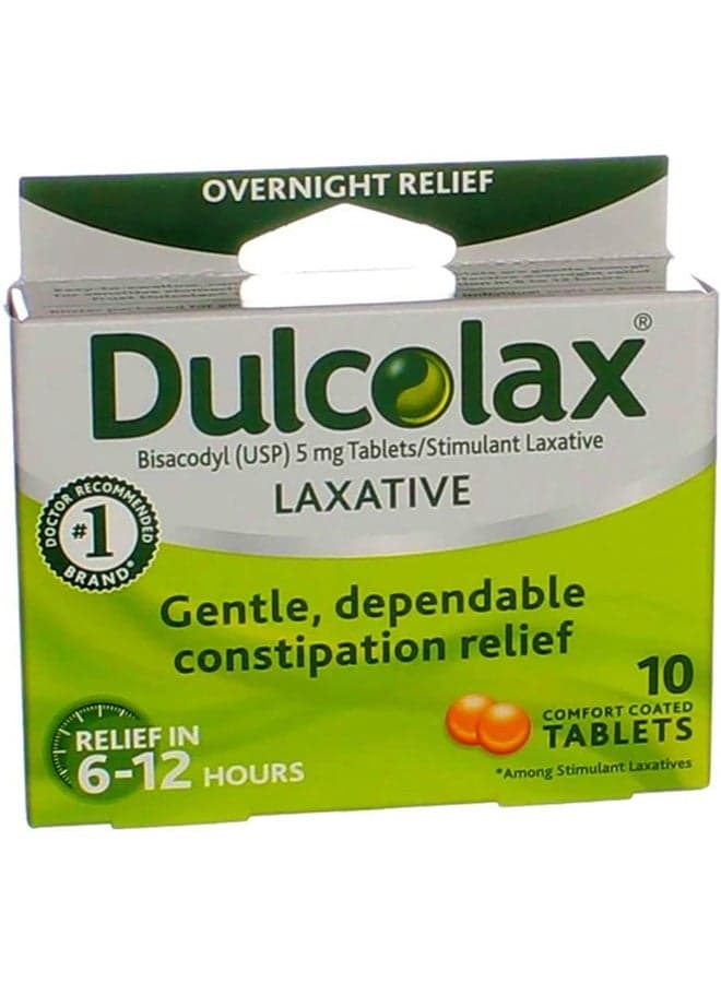 Laxative Tablets - 10 ct, Pack of 2