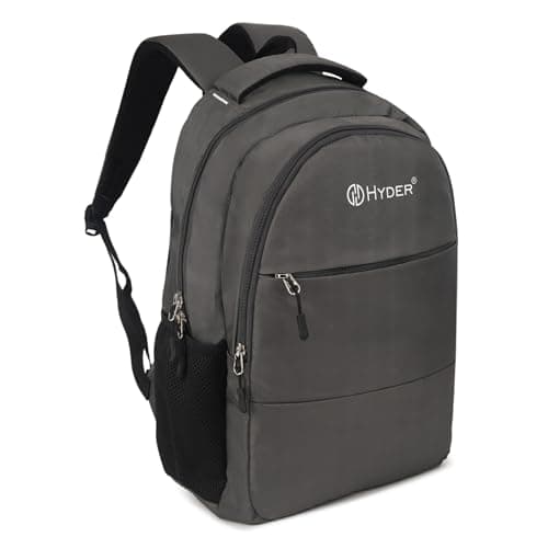 HYDER Flow 30L Multipurpose Backpack For Men,Women, Boys And Girls Bags for College, School, Travel, Office and Daily Use - Durable, Comfortable, and Stylish Bag/Backpacks (Grey)