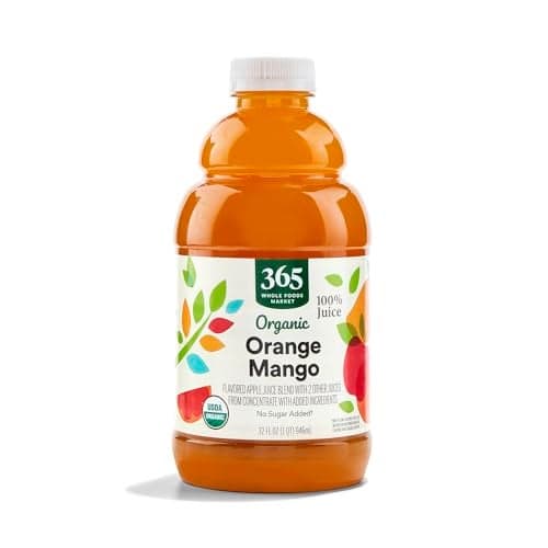 365 by Whole Foods Market Organic Orange Mango Juice 32 FZ