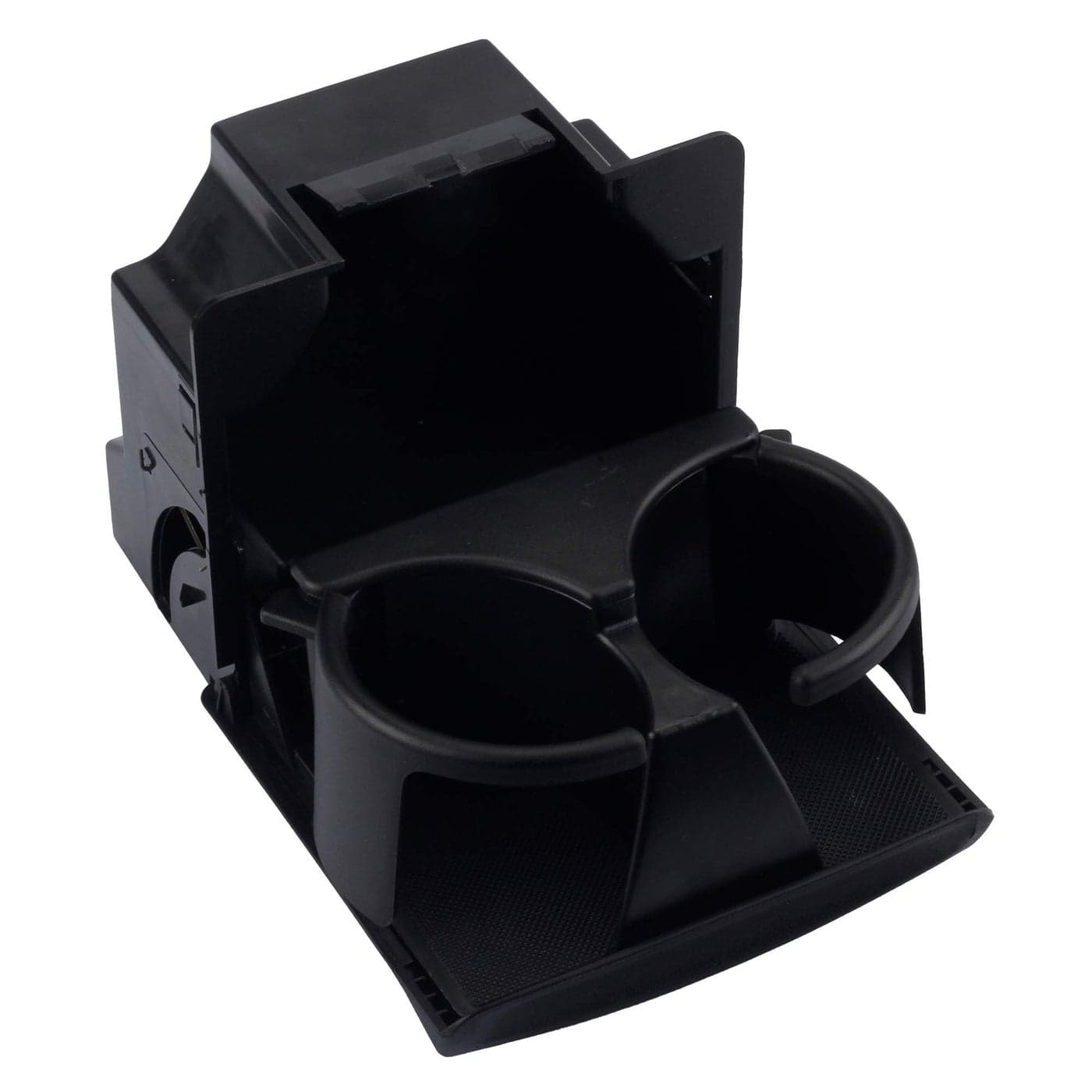 Dasbecan Black Rear Center Console Cup Holder Replacement Compatible with Nissan Titan 20042015 Replaces 969679FD0B