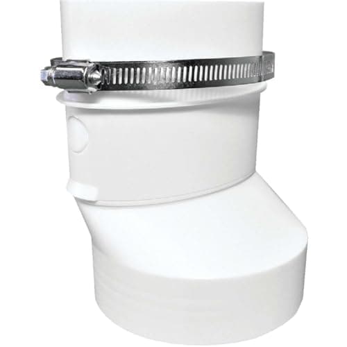 National Brand Alternative Dundas Jafine Round to Oval Plastic Dryer Duct Connector - 1 Each