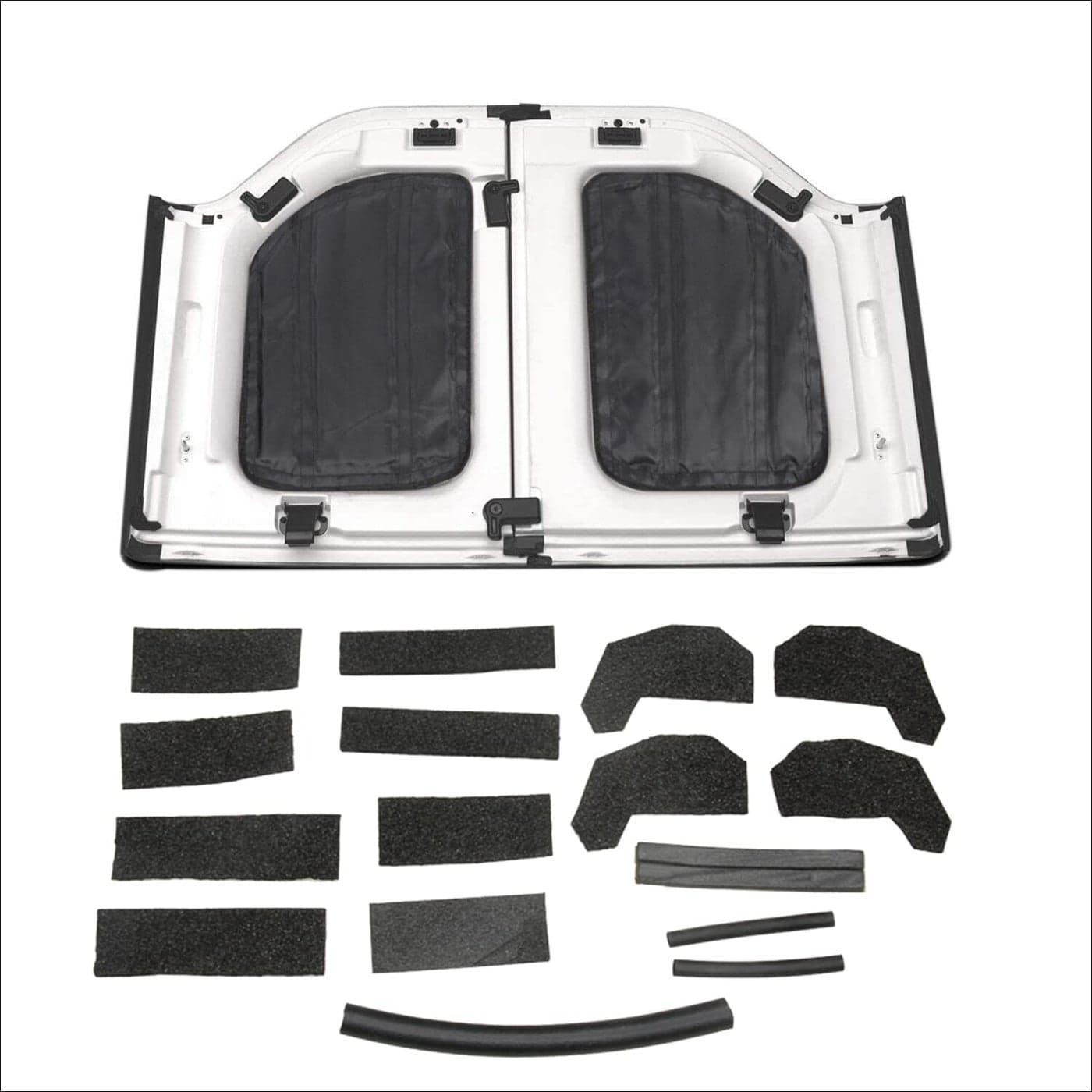Car Roof Leak Sealing Repair Kit for Jeep Wrangler JK 20072018 Hard Top Rubber Weather Seal Leak Proofing Kit