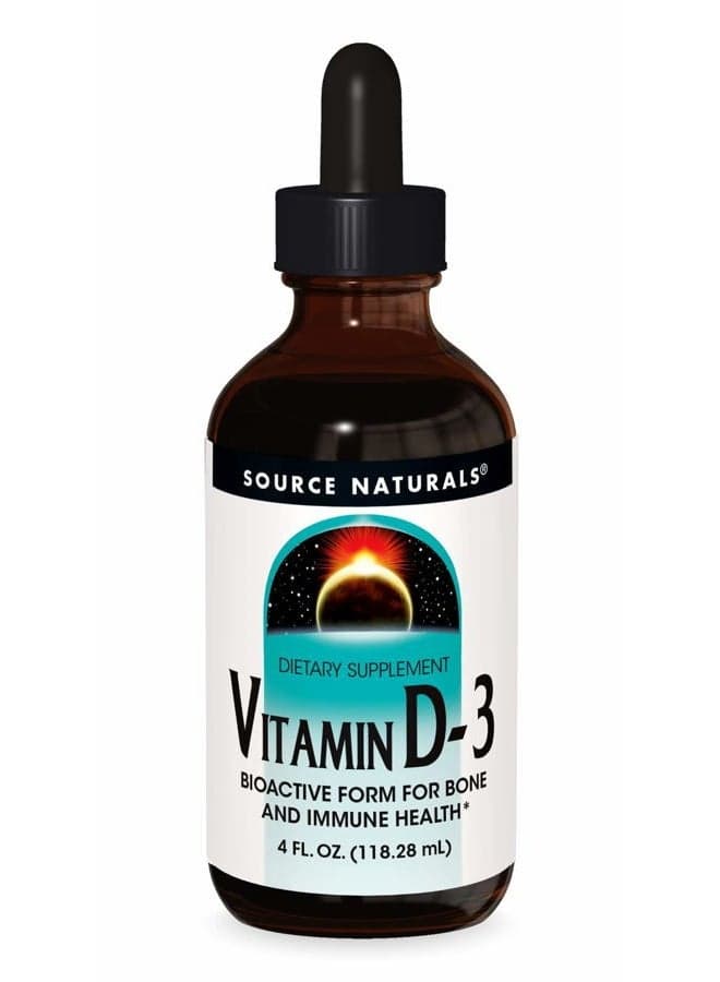Vitamin D-3 Liquid Drops 2000 iu Supports Bone & Immune Health - 4 Fluid oz