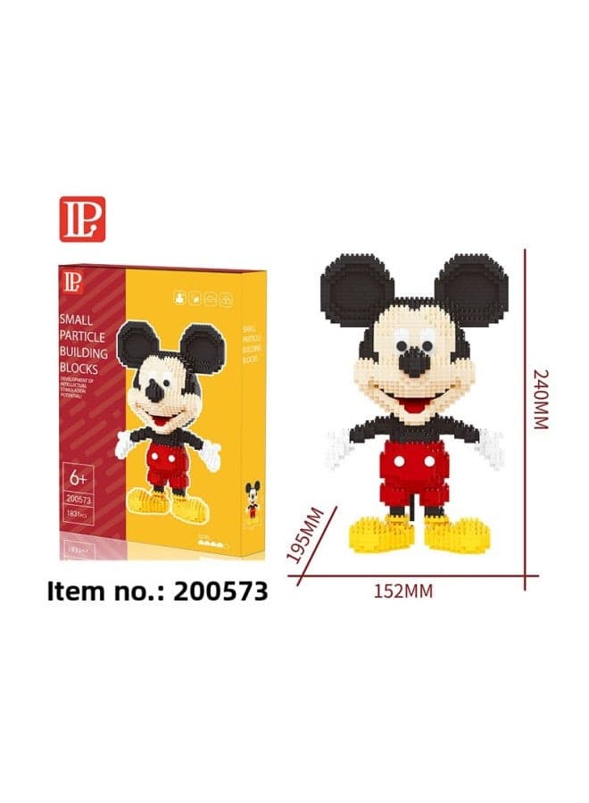 LP Toy Building Blocks Cartoon Animation Model Creative Toys Assembled DIY Toys 200503~200561 Wholesale-Color:lp-200573 Qiqi