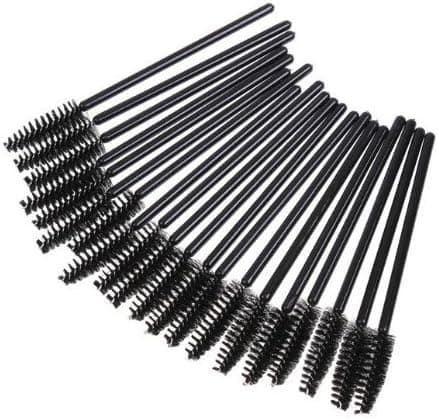 25 Disposable Mascara Wands Eye Lash Make Up Applicator by essentialbeautycare