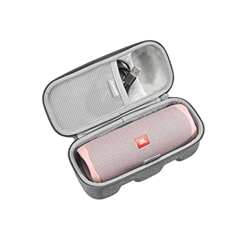 RLSOCO Case for JBL FLIP 5/FLIP 6/FLIP 7/FLIP 4/FLIP Essential 2/FLIP Essential Waterproof Portable Bluetooth Speaker & JBL Tuner 2 Portable DAB DAB+ FM Radio (Grey)