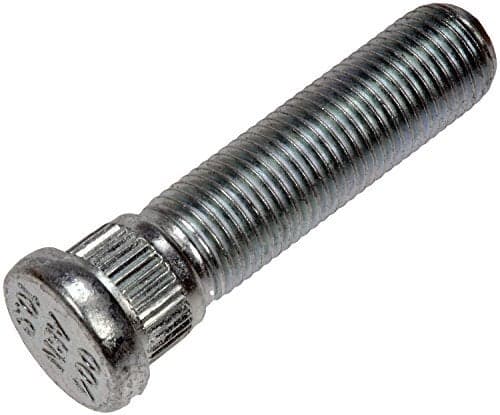 Dorman 610-004 M14-1.50 Serrated Wheel Stud - 16mm Knurl, 59.77mm Length Compatible with Select Ford / Lincoln Models, 10 Pack