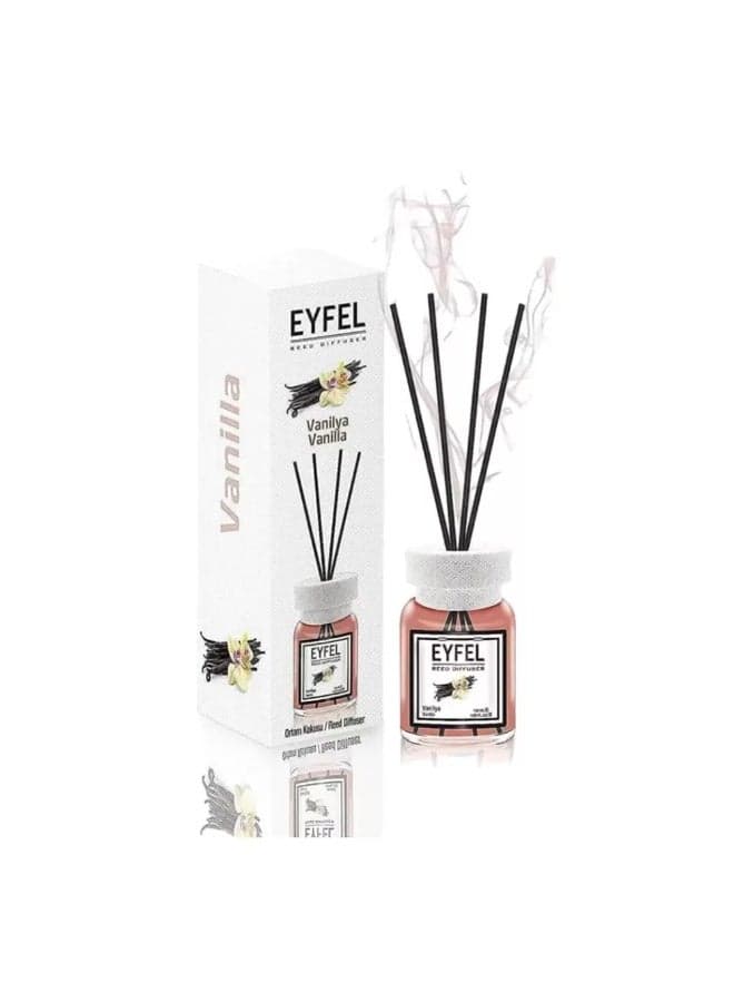 Eyfel Reed Diffuser Vanilla Perfume Aroma Home Fragrance- 120ml