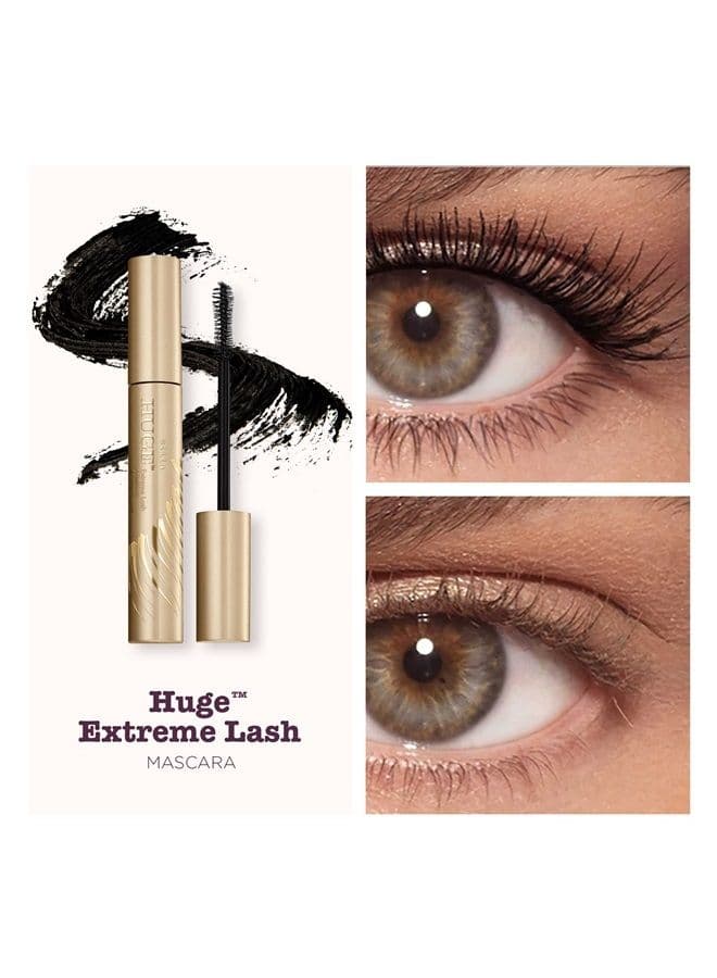 HUGE Extreme Lash Mascara, Intense Black , 0.44 Fl Oz (Pack of 1)