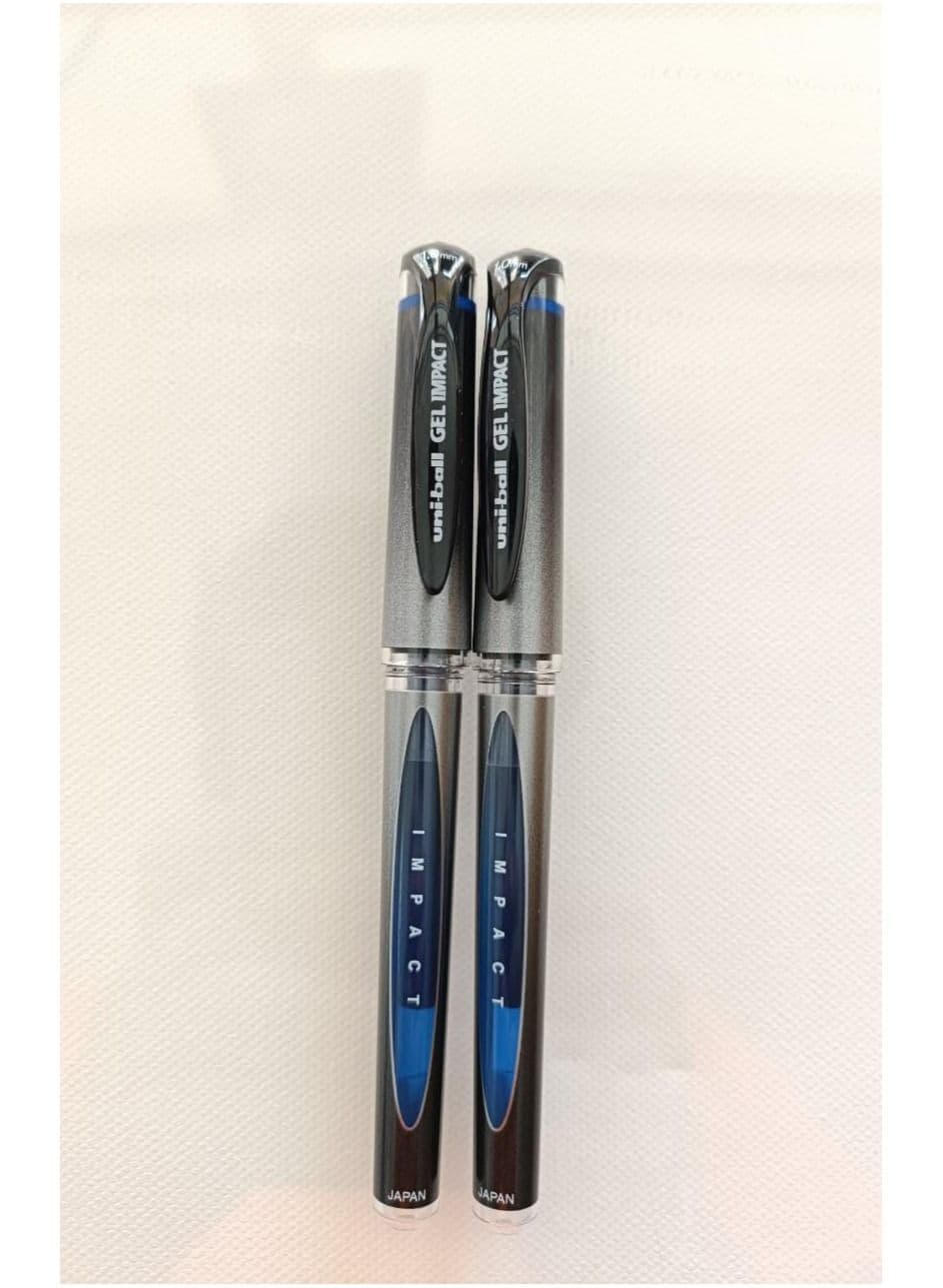 Uniball Gel Impact Broad Gel Pen 1.0mm Blue Ink