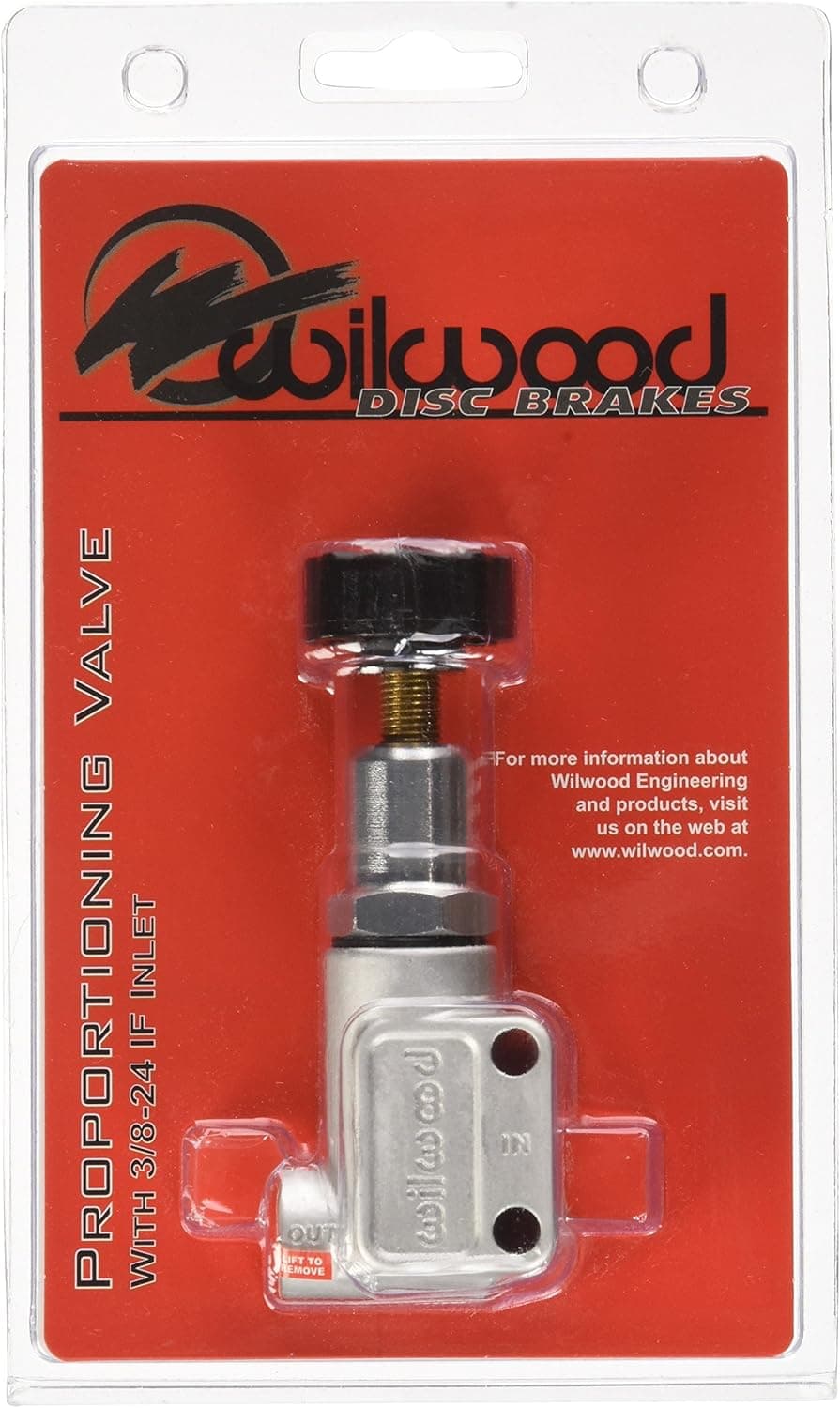 Wilwood 260-10922 Adjustable Proportioning Valve with 3/8-24 IF Inlet