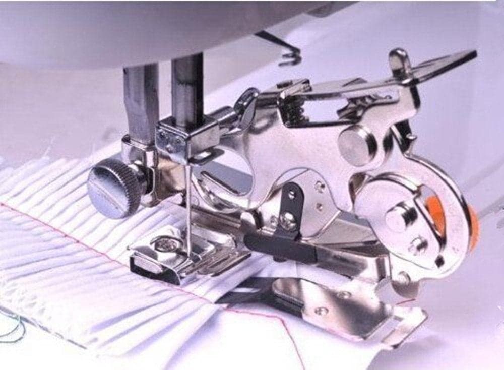 YEQIN TM Ruffler Foot For Singer Brother Juki Low Shank Sewing Machine 55705