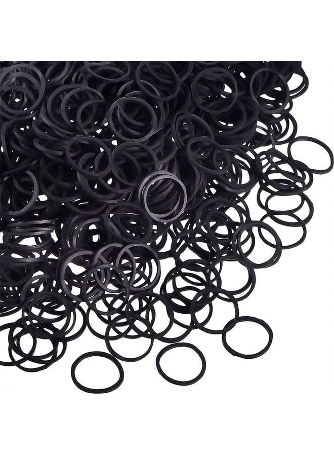 1000 Mini Rubber Bands Soft Elastic Bands for Kid Hair Braids Hair