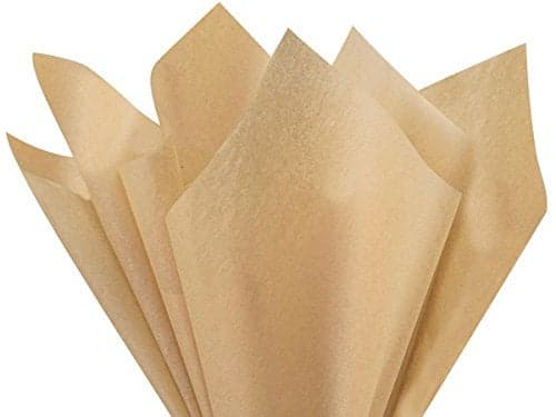 A1 Bakery Supplies Desert Tan Tissue Paper 15 Inch X 20 Inch 100 Sheets Premiun Quality Gift wrap Paper MEDA in USA