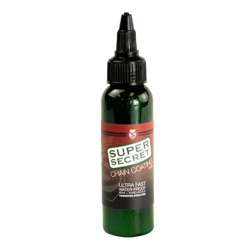 SILCA Super Secret Bike Chain Lube, 2 oz - Liquid Chain Wax to Clean, Smooth & Silence - Ultra Fast Bike Lube - Special Formula for Friction Reduction & Improved Wattage Output in All Weather