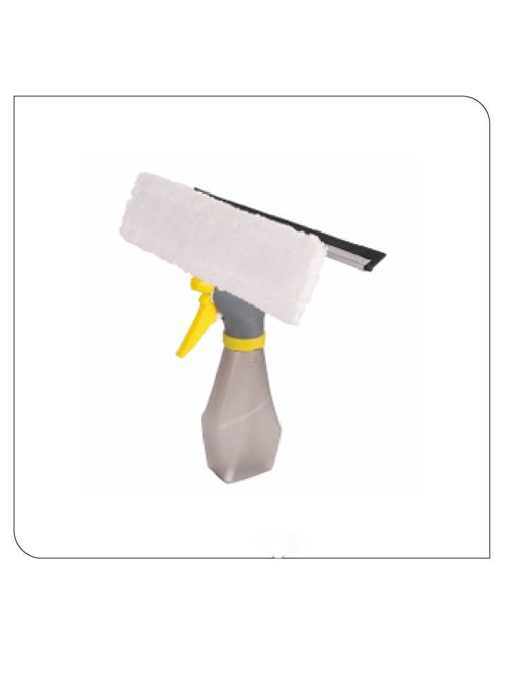 Rubber Spray Window Wiper Yellow/Grey 25x10cm