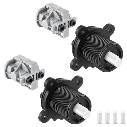 Dreyoo 4 Pieces Pressure Balancing Cartridge and Valve Stem Assembly Compatible with 9712500 and 9742910 Compatible with Pfister 0X8JX8VB8JV8 Deep Casting Valve for Single Handle TubShower
