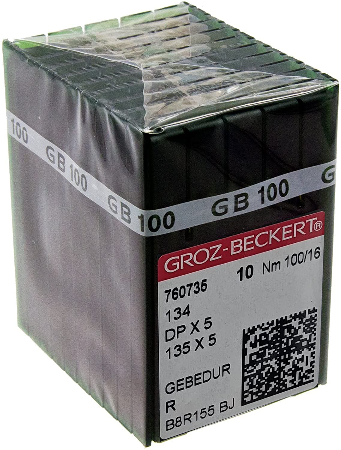 100 GROZBECKERT GEBEDUR 134 MR Titanium Quilting Machine Needles 135x5 MR 35mm