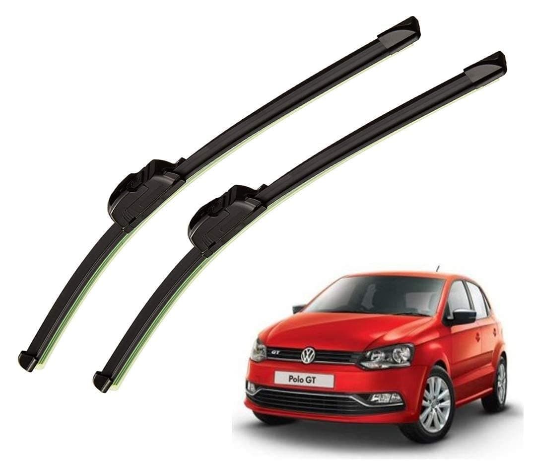 Auto Hub Car Wiper Blades Compatibility With Volkswagen Polo GT - Set of 2 Pcs (D-24,P-16)