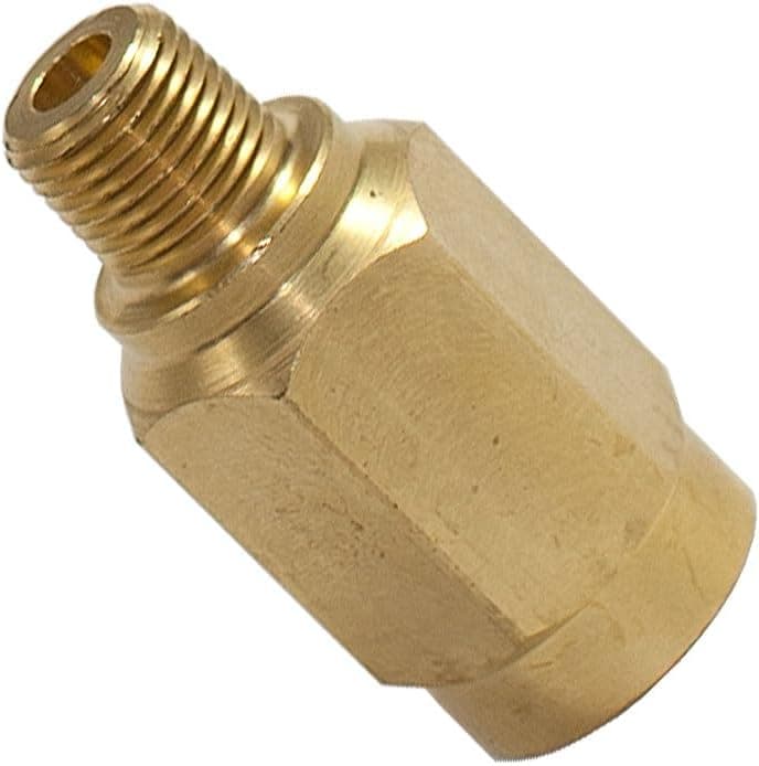 GlowShift Fuel Pressure Snubber Valve Sensor Adapter