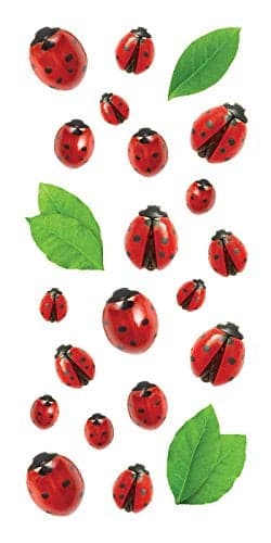 Paper House Productions ST2281E Photo Real Sticky Pix Stickers Ladybugs 6Pack